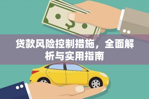 仑背贷款风险控制措施，全面解析与实用指南