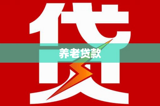 仑背养老贷款