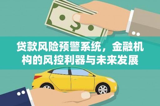 仑背贷款风险预警系统，金融机构的风控利器与未来发展