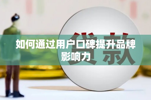 仑背如何通过用户口碑提升品牌影响力