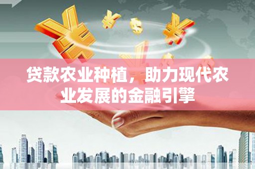 仑背贷款农业种植，助力现代农业发展的金融引擎
