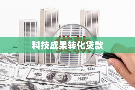 仑背科技成果转化贷款
