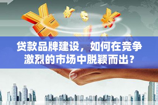 仑背贷款品牌建设，如何在竞争激烈的市场中脱颖而出？
