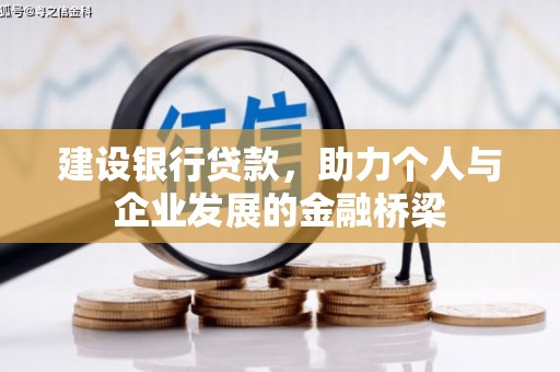 仑背建设银行贷款，助力个人与企业发展的金融桥梁