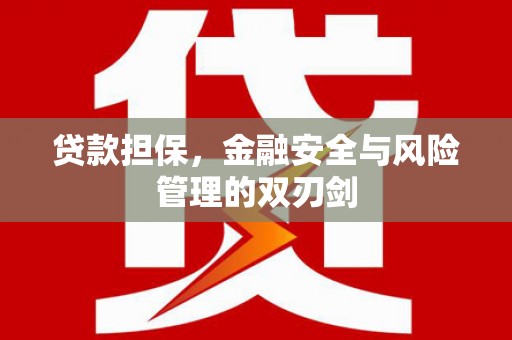 仑背贷款担保，金融安全与风险管理的双刃剑