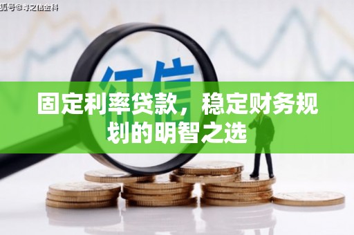 仑背固定利率贷款，稳定财务规划的明智之选