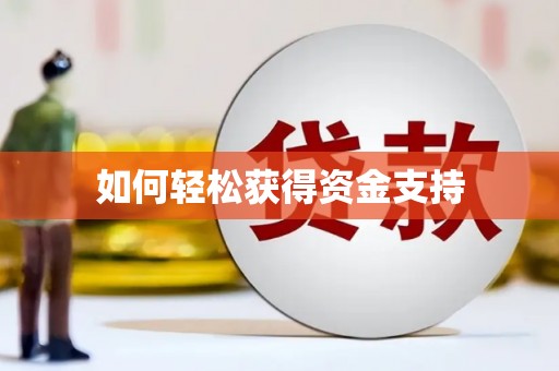 仑背如何轻松获得资金支持